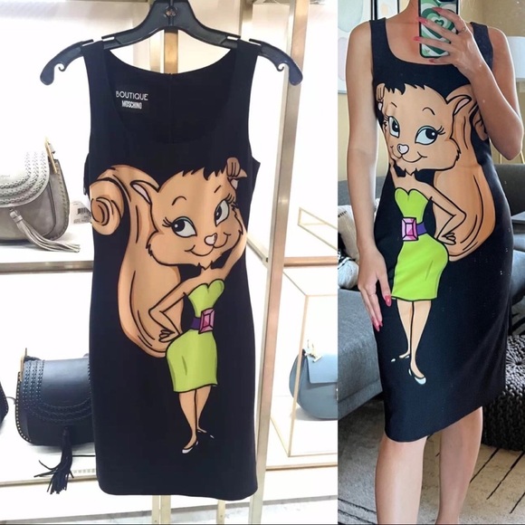 Moschino Black Dress - Picture 1 of 7